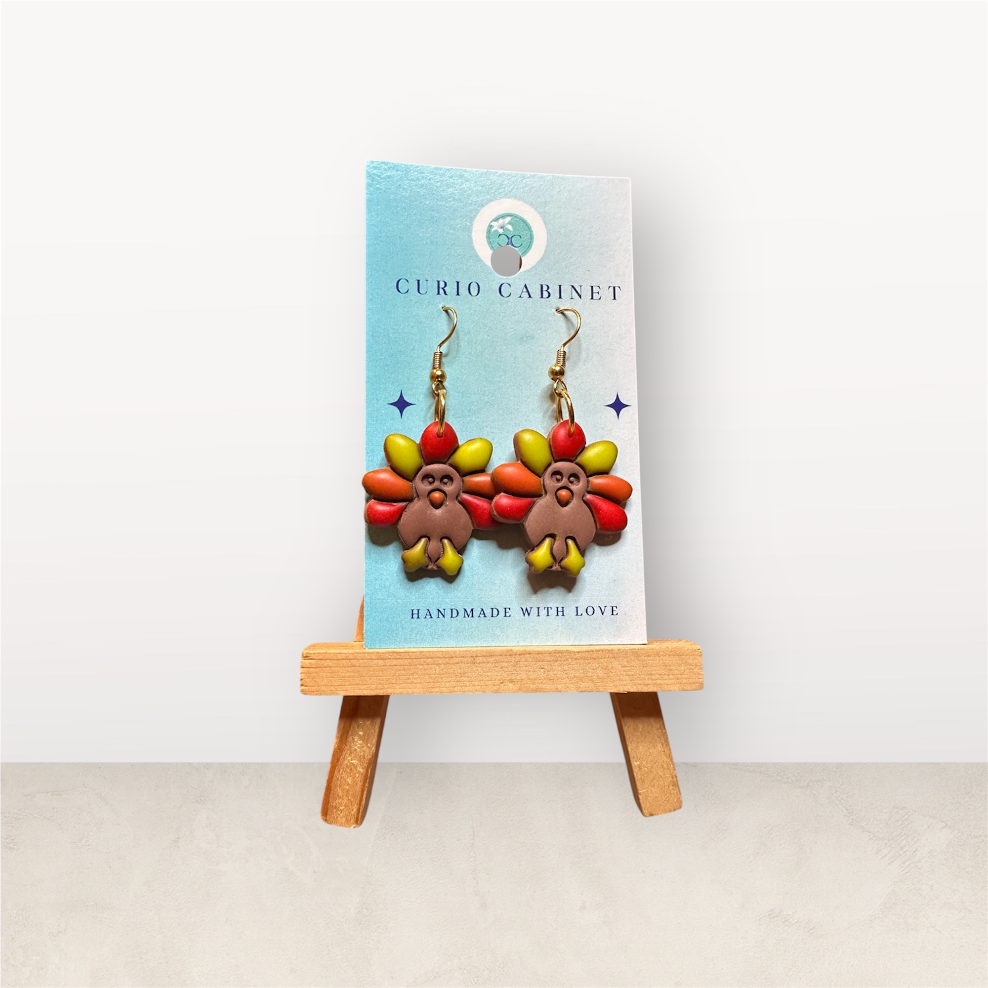 Holiday Themed Polymer Clay Earrings
