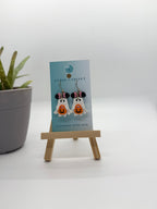 Mouse Ear Ghosts - Polymer Clay Earrings