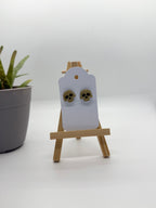 Halloween Skulls - Polymer Clay Studs