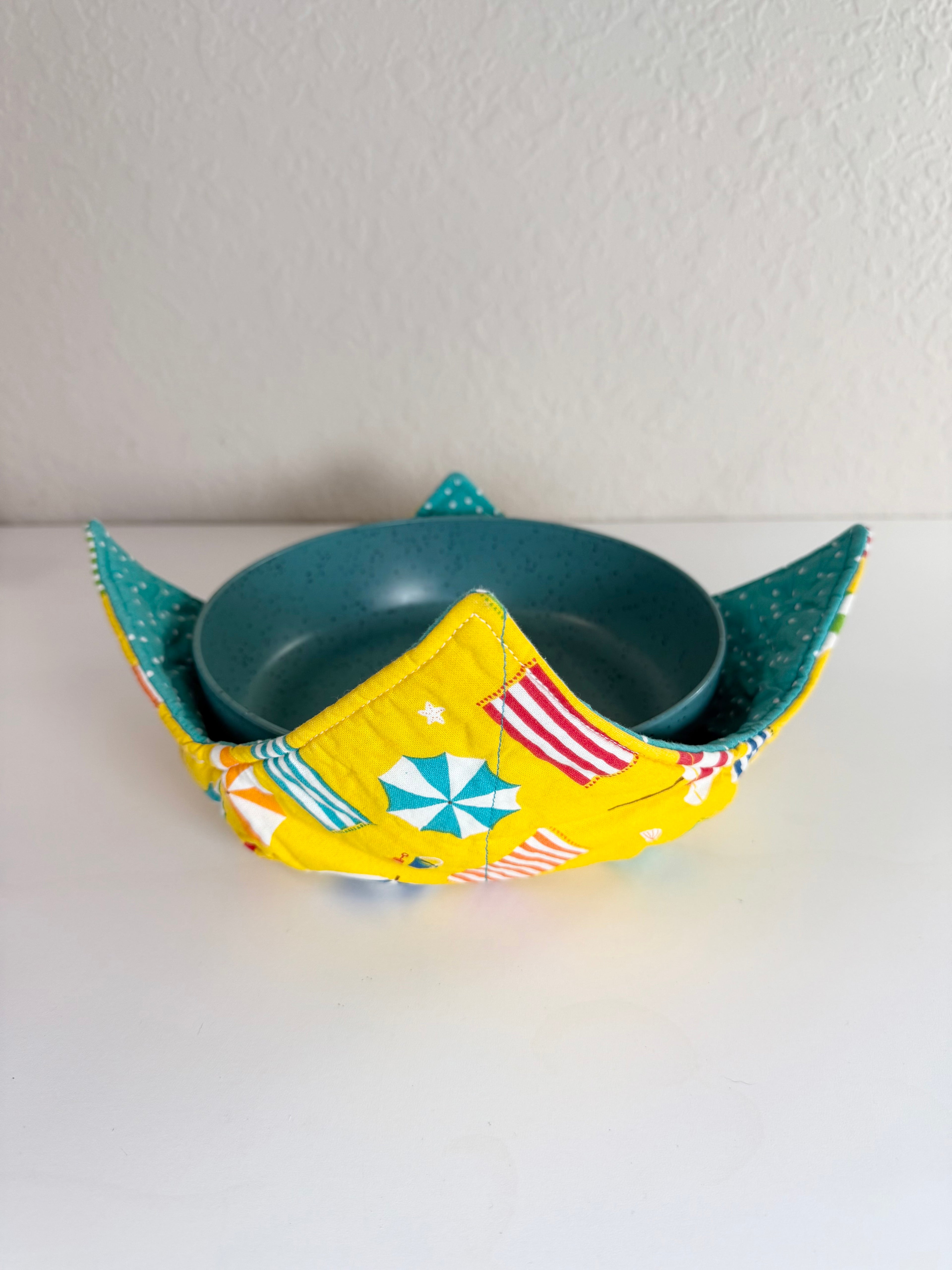Summer Fun Pattern - Bowl Cozies