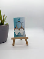 Garden Hat Ghost - Polymer Clay Earrings