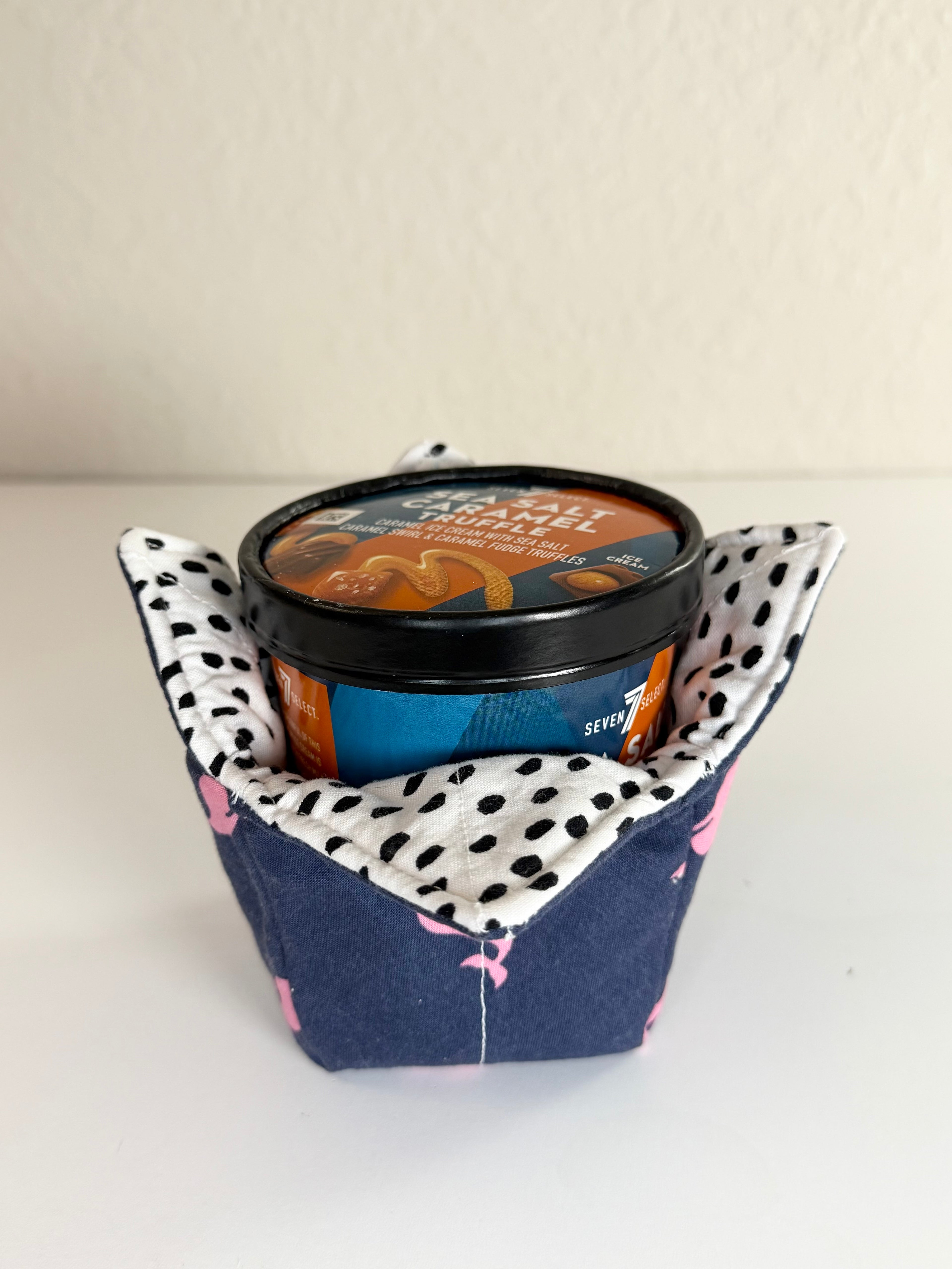 Pink Whales Pattern - Bowl Cozies