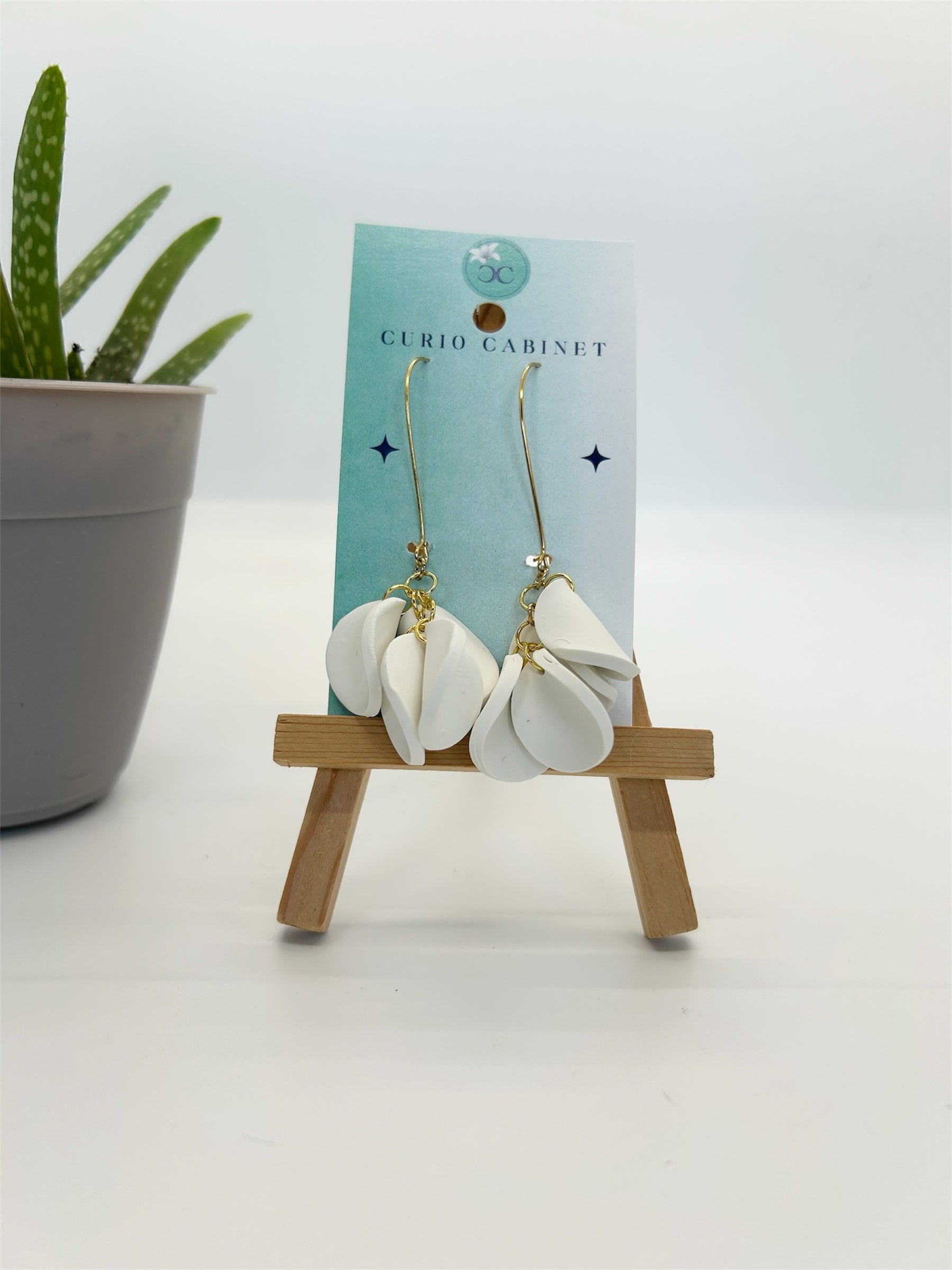 Petal Passion - Polymer Clay Earrings