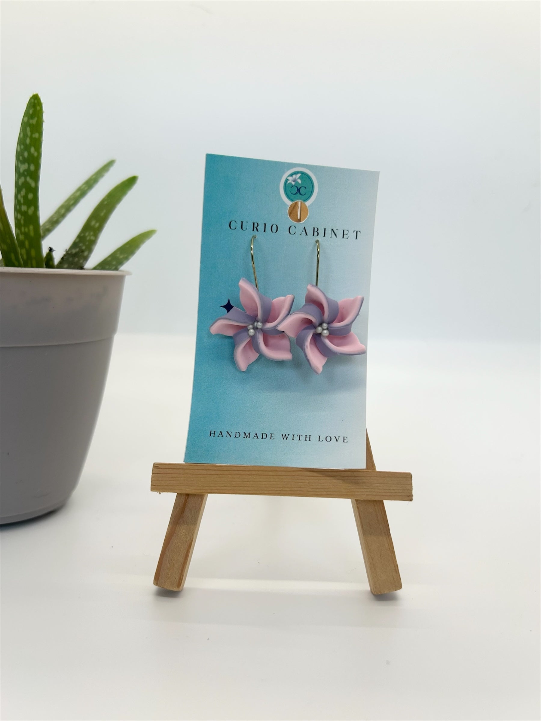 Pinwheels - Polymer Clay Earrings