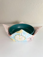 Blue Kitchen Fruits Pattern - Bowl Cozies