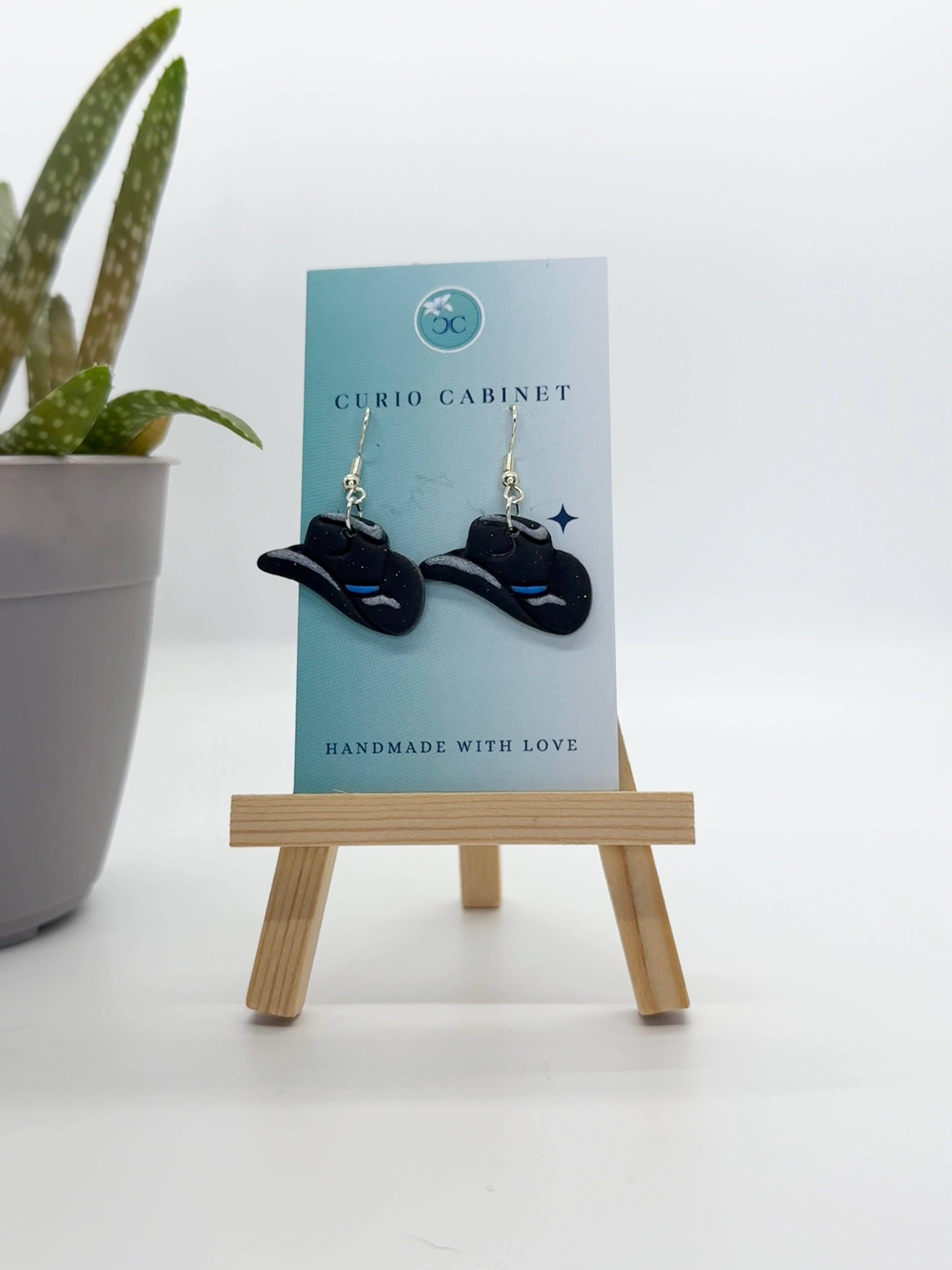 Cowboy Hats - Polymer Clay Earrings