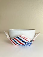 Patriotic Patchwork Pattern - Bowl Cozies