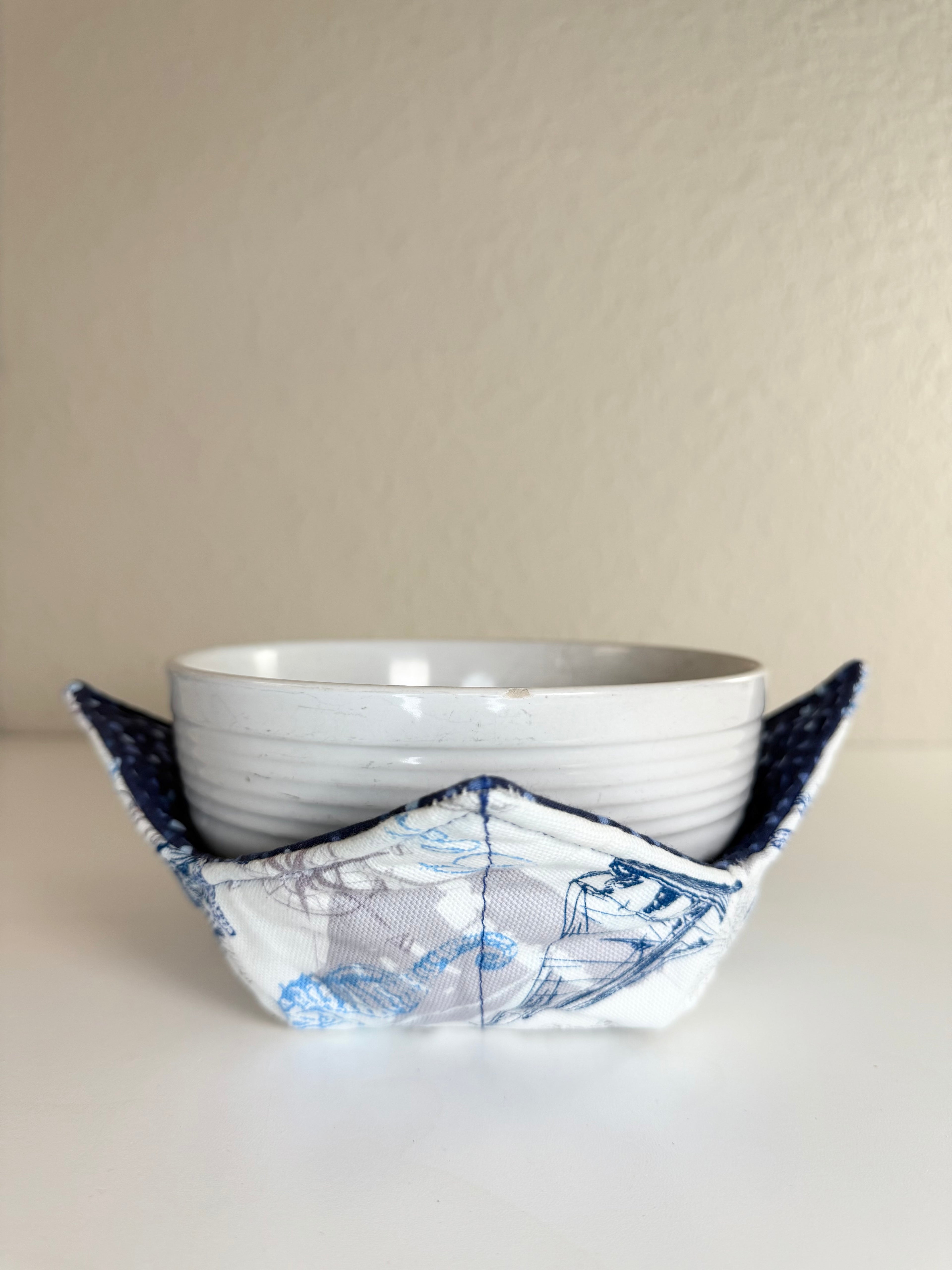 Nautical Pattern - Bowl Cozies
