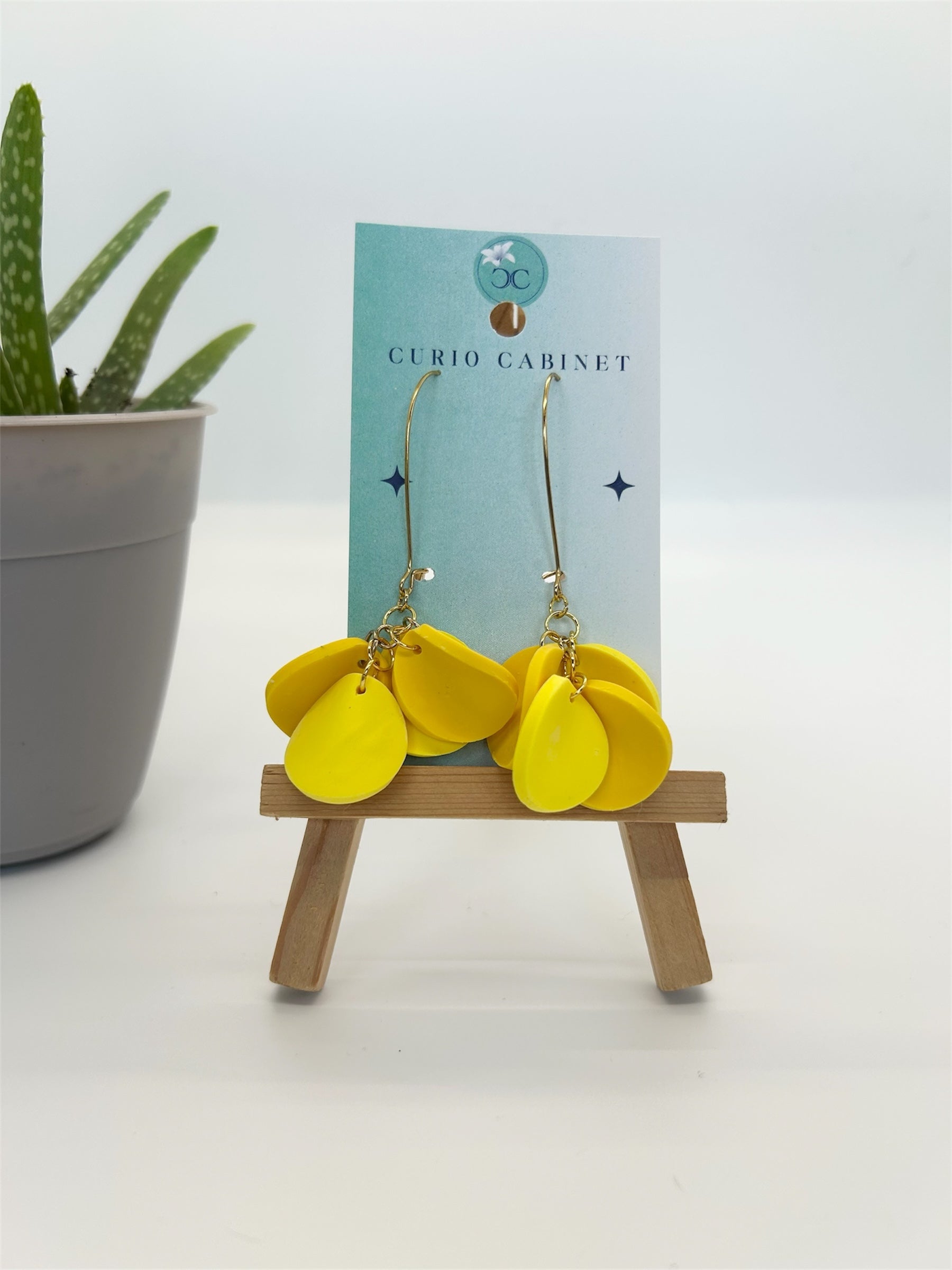 Petal Passion - Polymer Clay Earrings