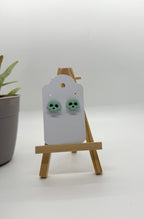 Halloween Skulls - Polymer Clay Studs