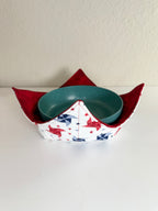Patriotic Pinwheels Pattern - Bowl Cozies