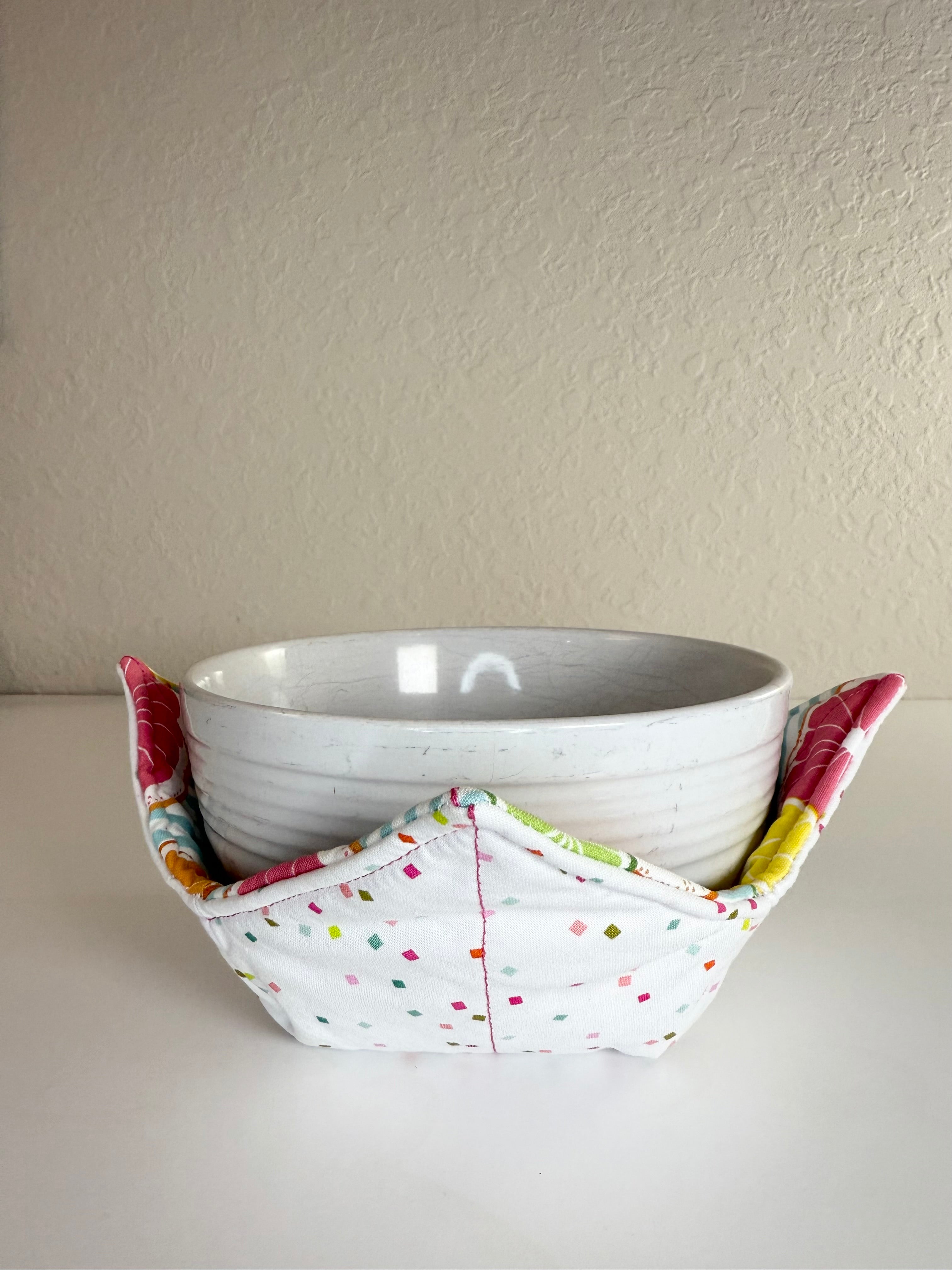 Pastel Citrus Pattern - Bowl Cozies