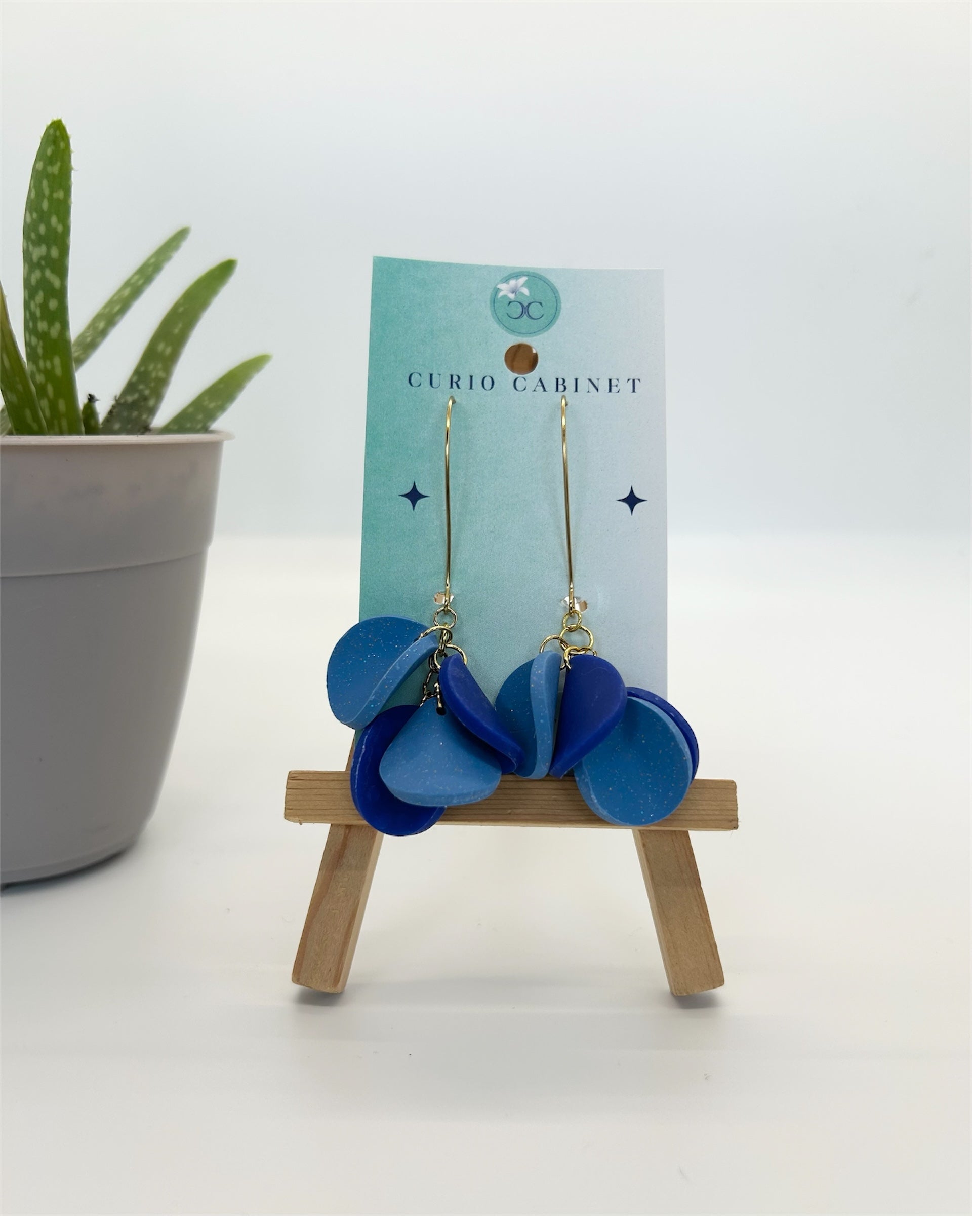 Petal Passion - Polymer Clay Earrings