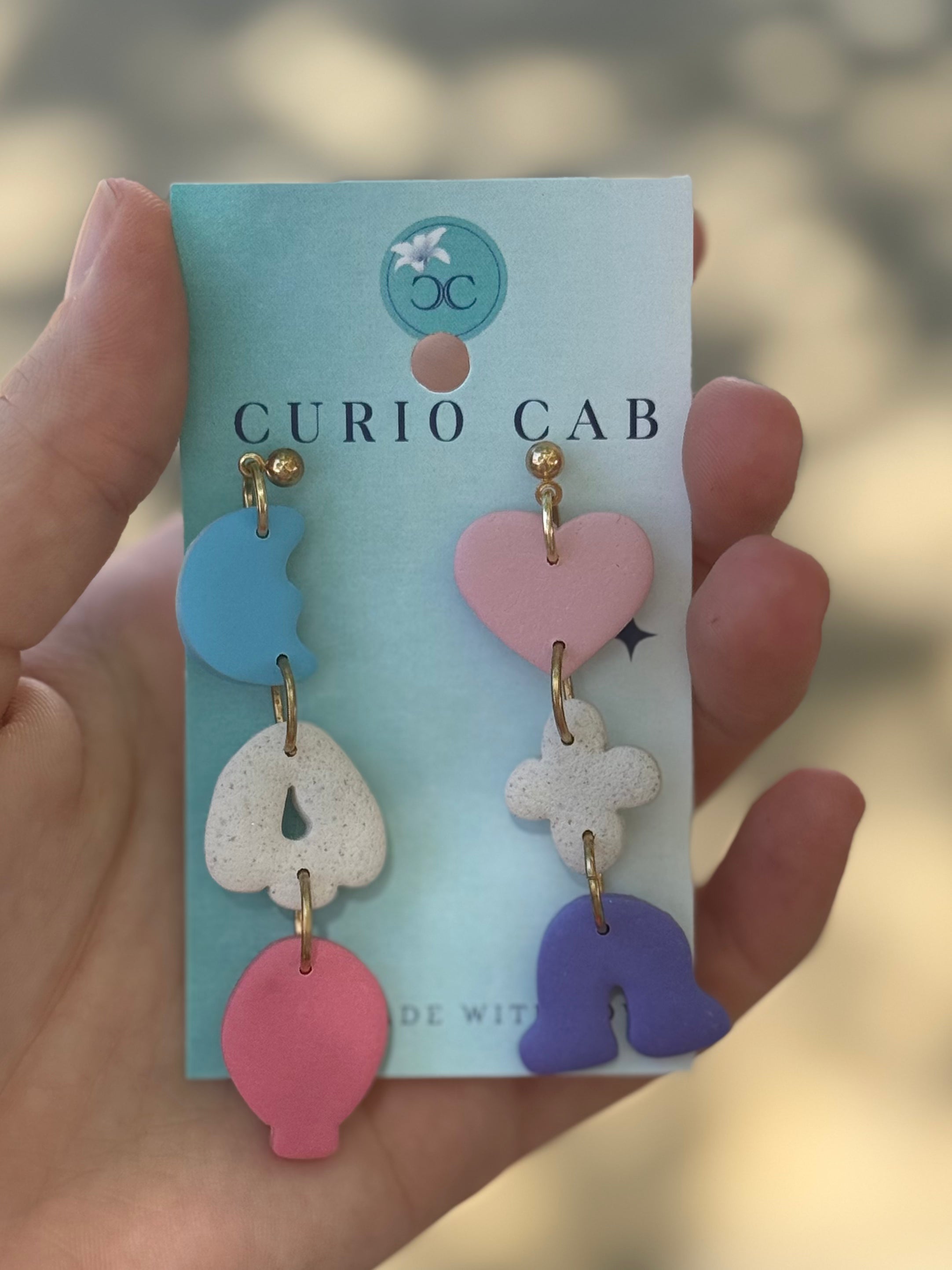 Lucky Charms - Polymer Clay Earrings