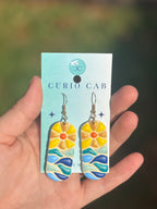 At Sea - Polymer Clay Earrings