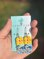 At Sea - Polymer Clay Earrings
