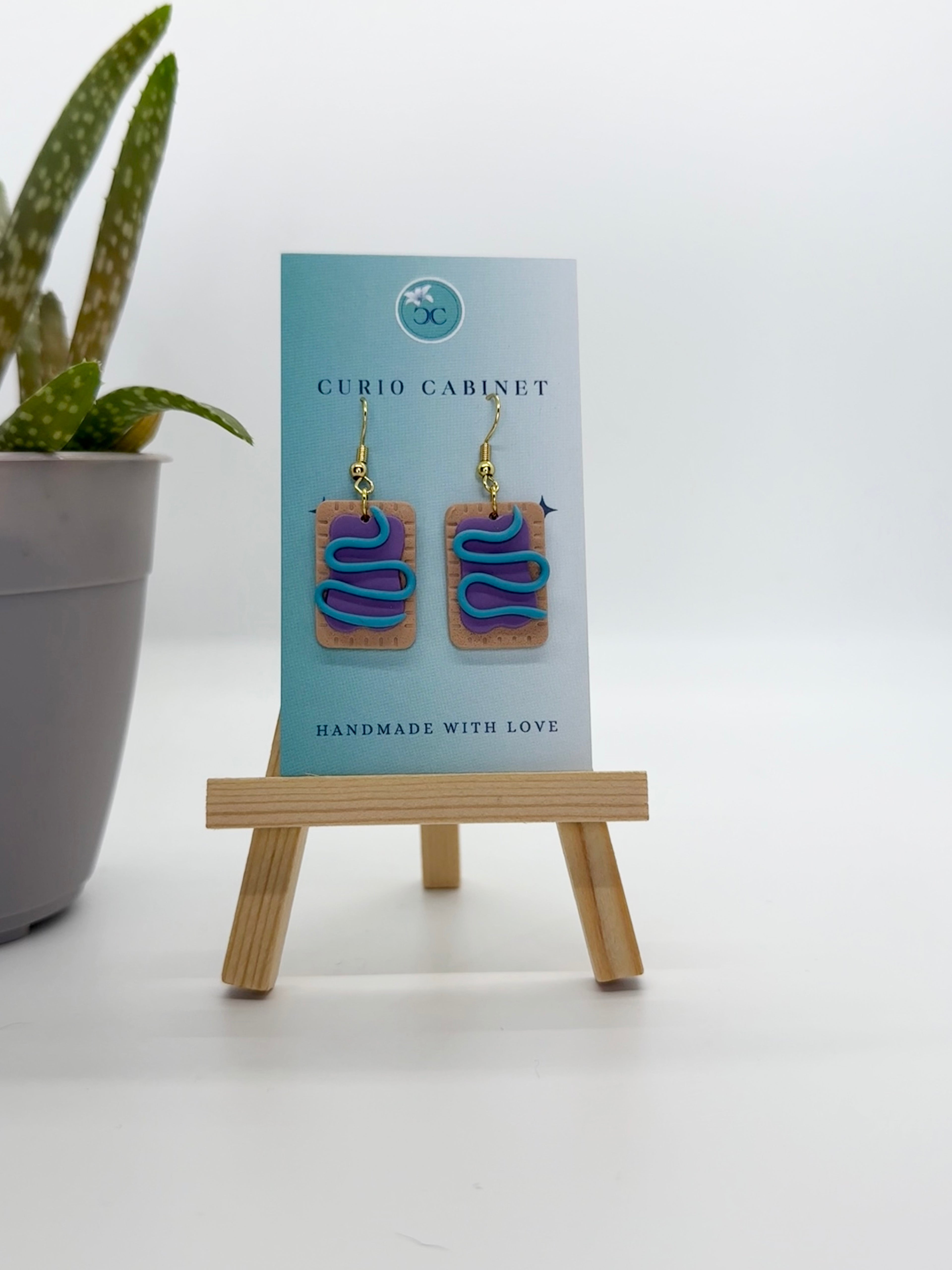 Toaster Pops - Polymer Clay Earrings