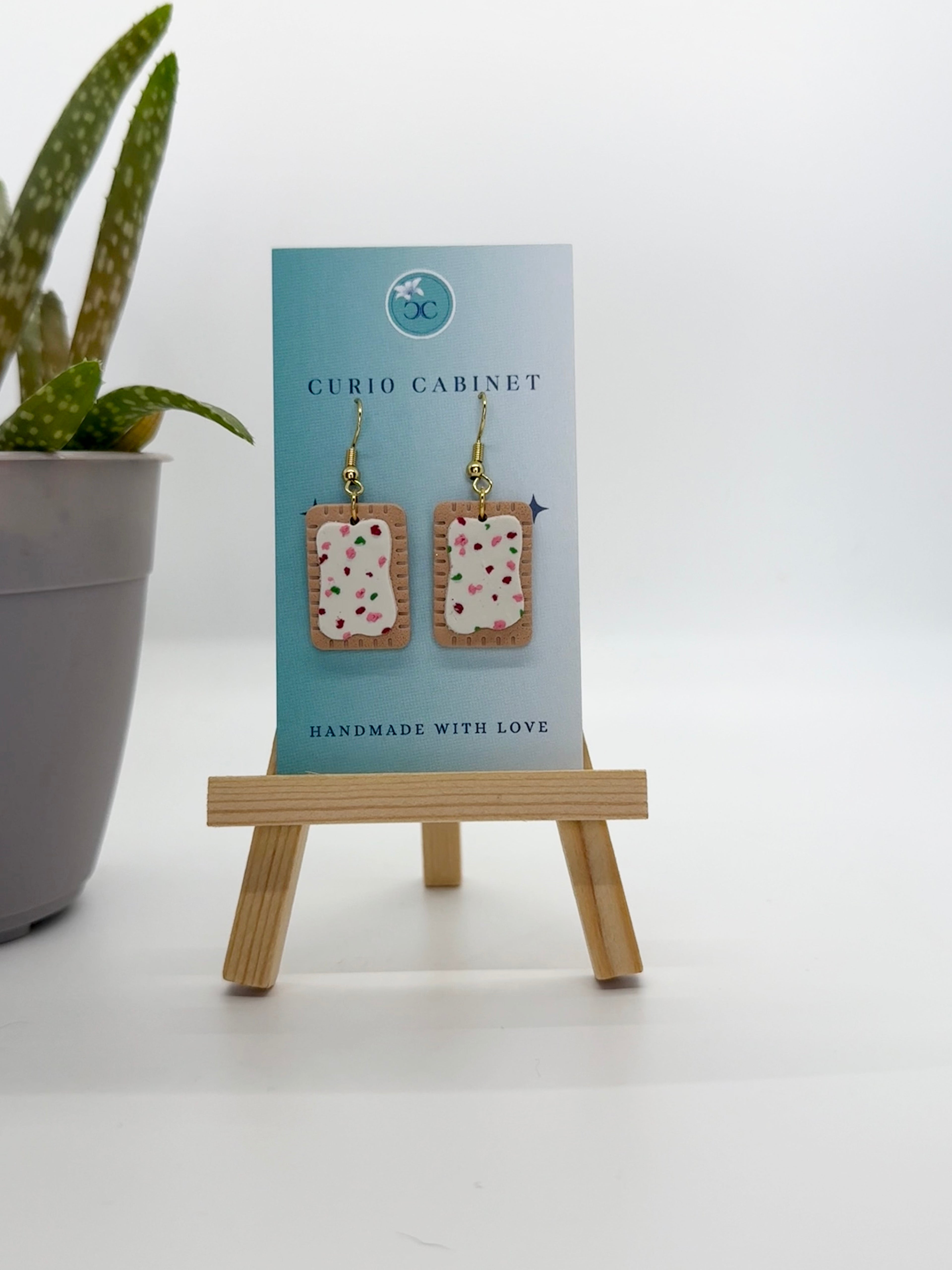 Toaster Pops - Polymer Clay Earrings