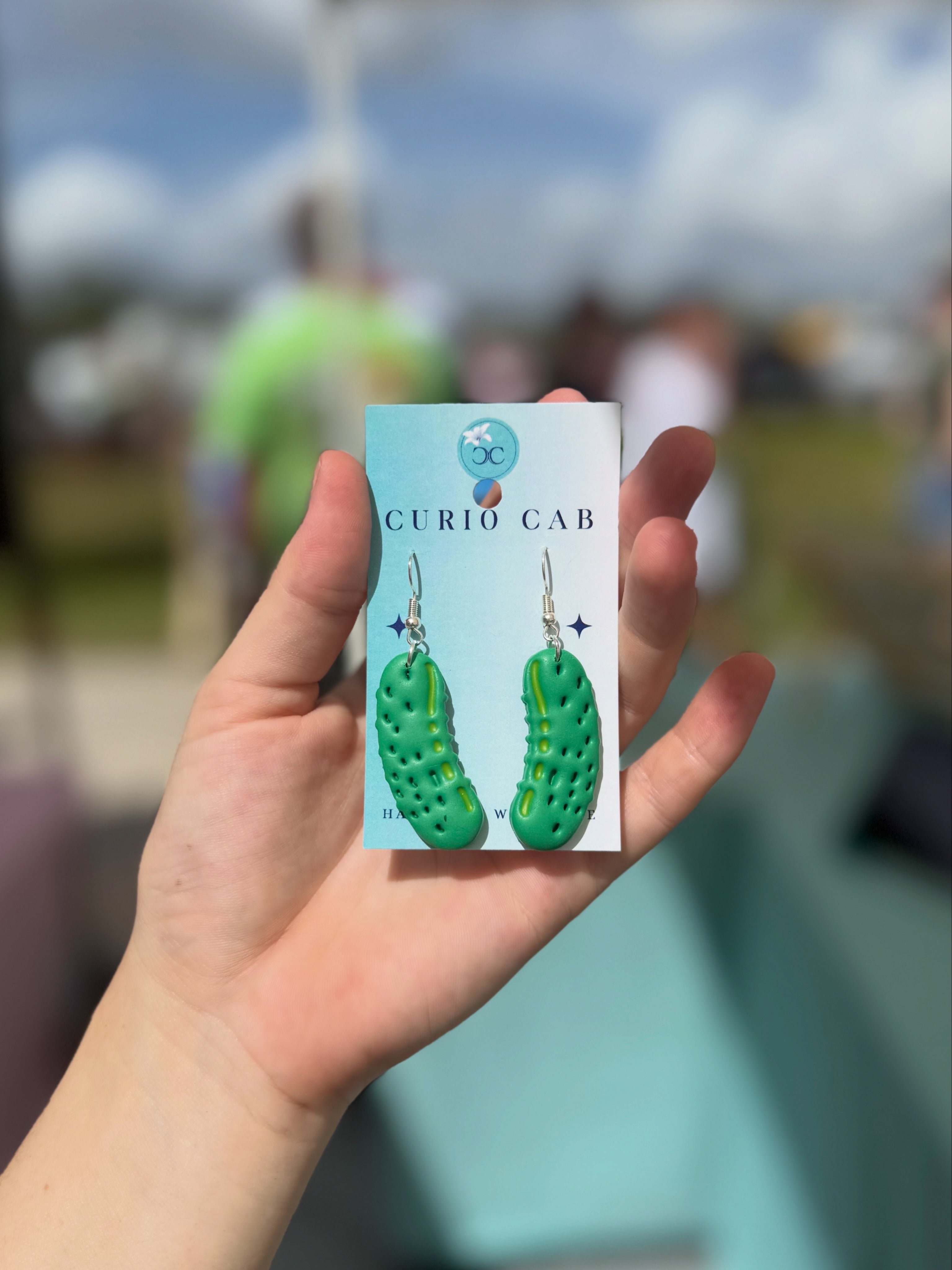 The Big Dill - Polymer Clay Earrings