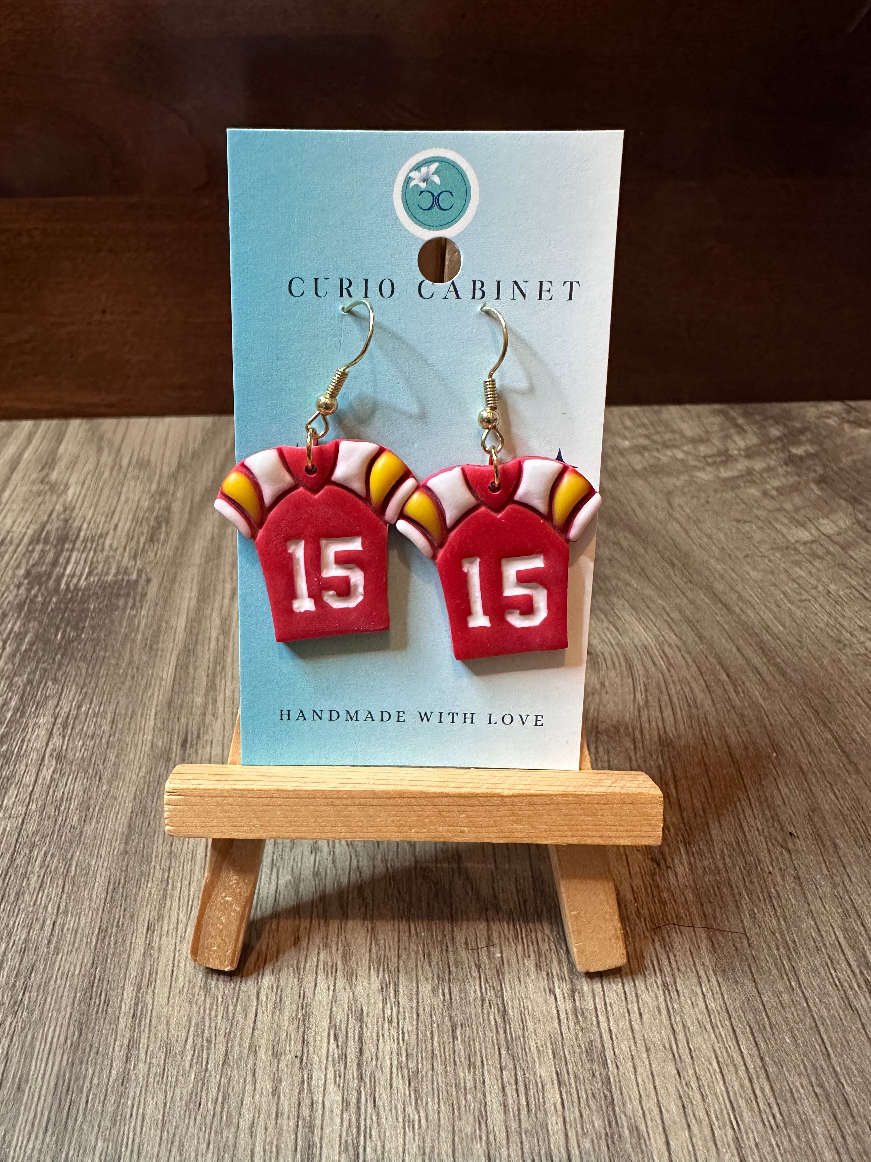 Jerseys - Polymer Clay Earrings