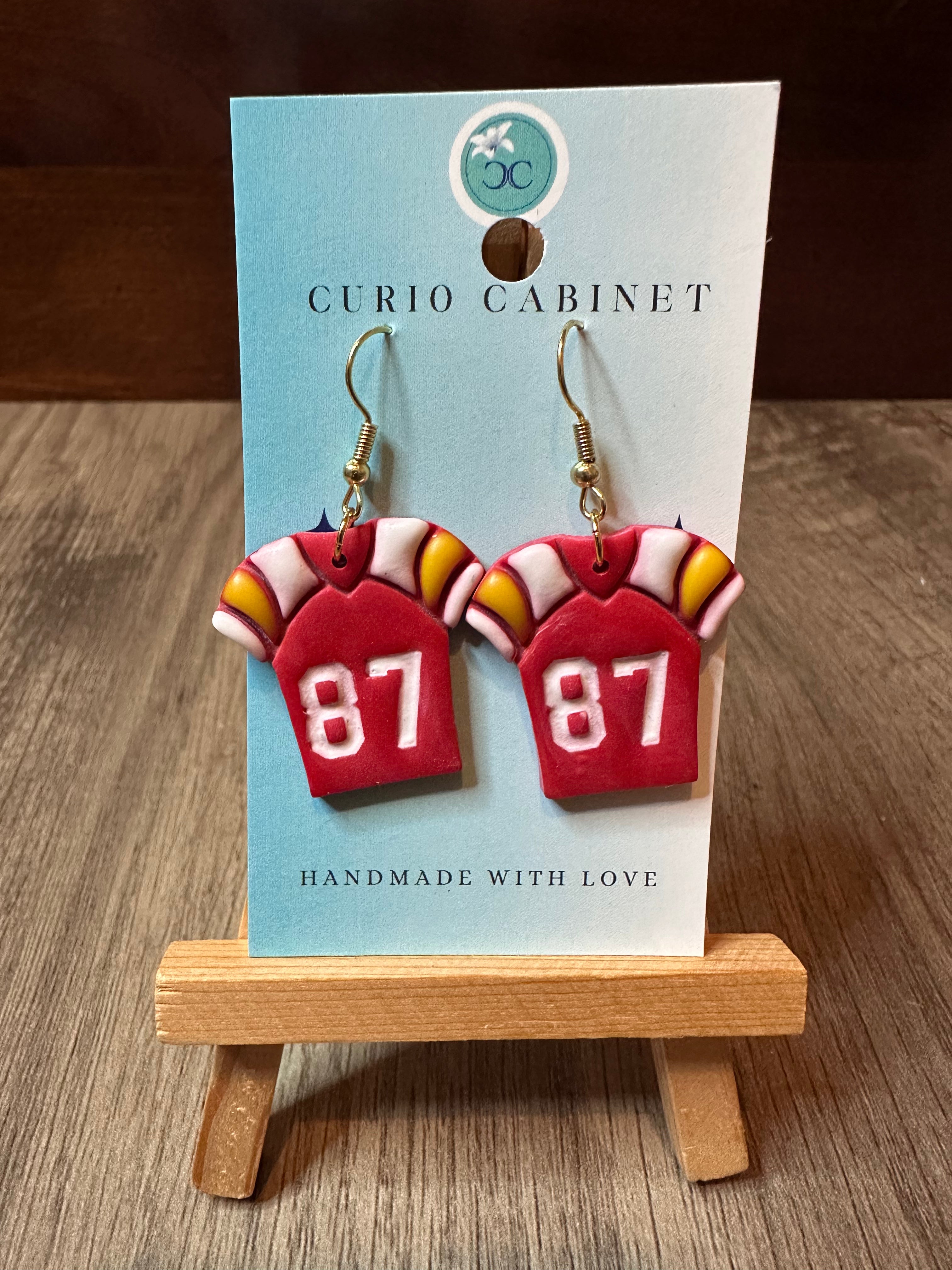 Jerseys - Polymer Clay Earrings