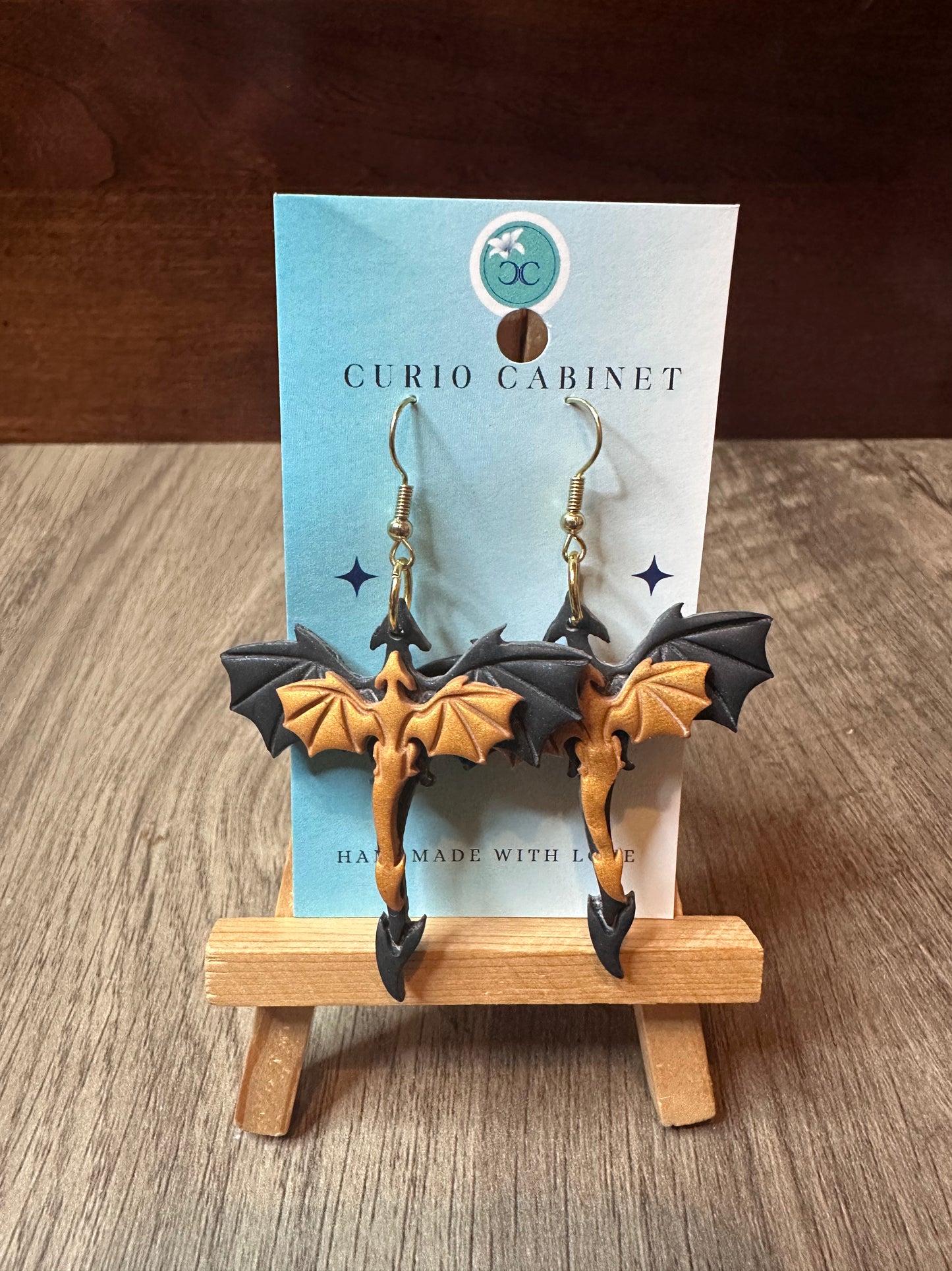 Gold and Black Dragons