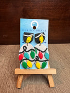 String of Lights - Polymer Clay Earrings