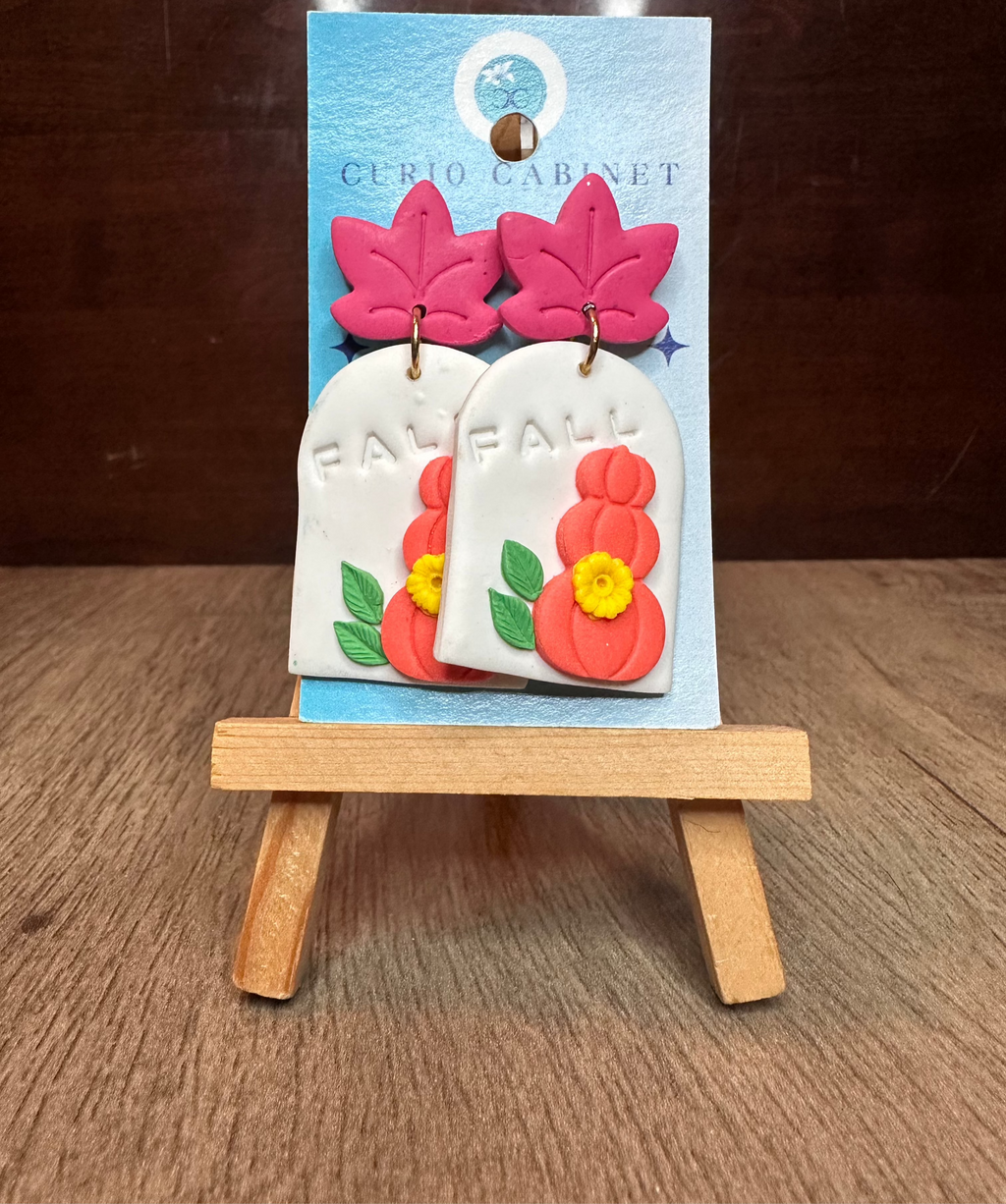 FALL - Polymer Clay Earrings