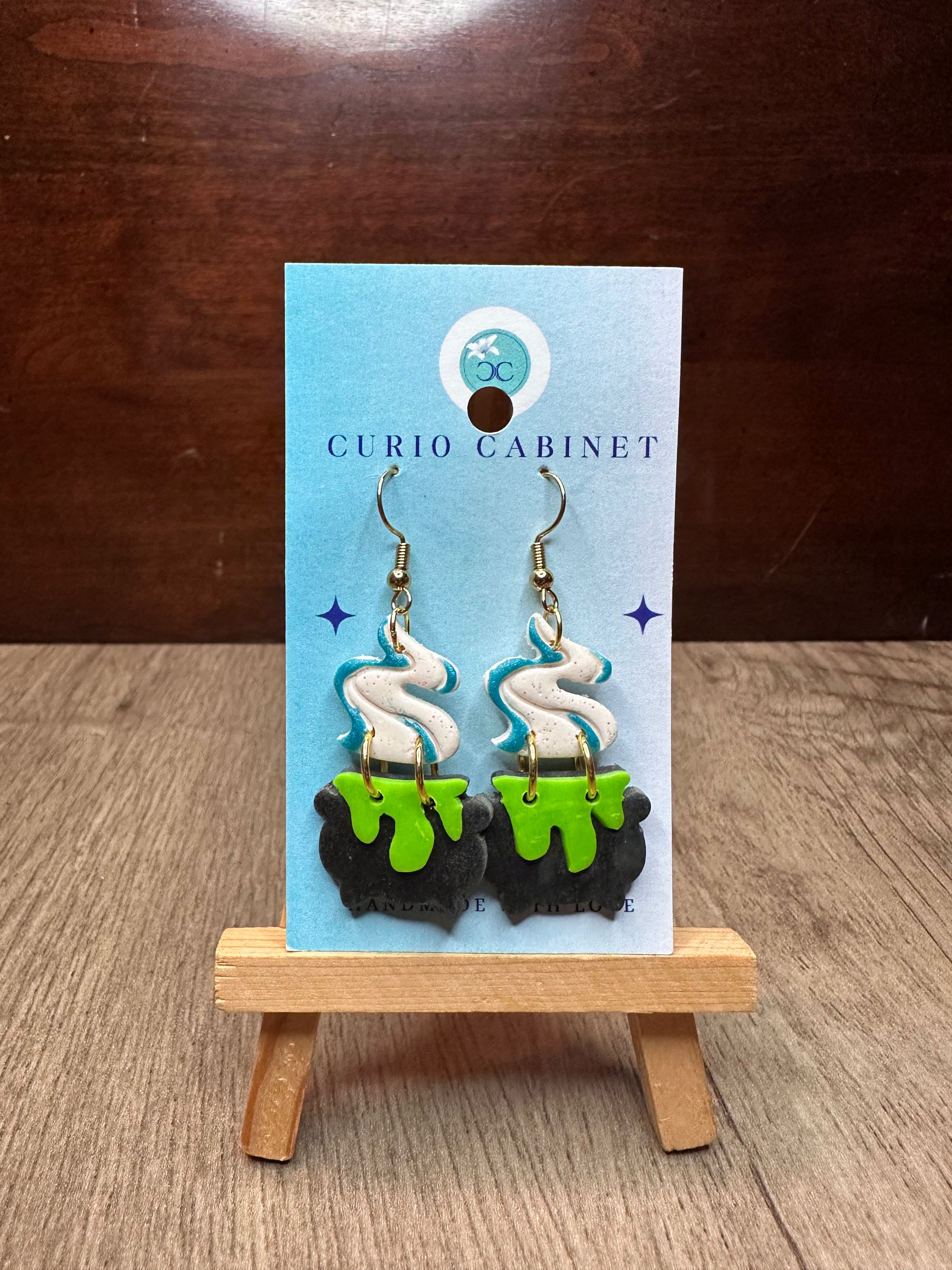 Cauldrons - Polymer Clay Earrings