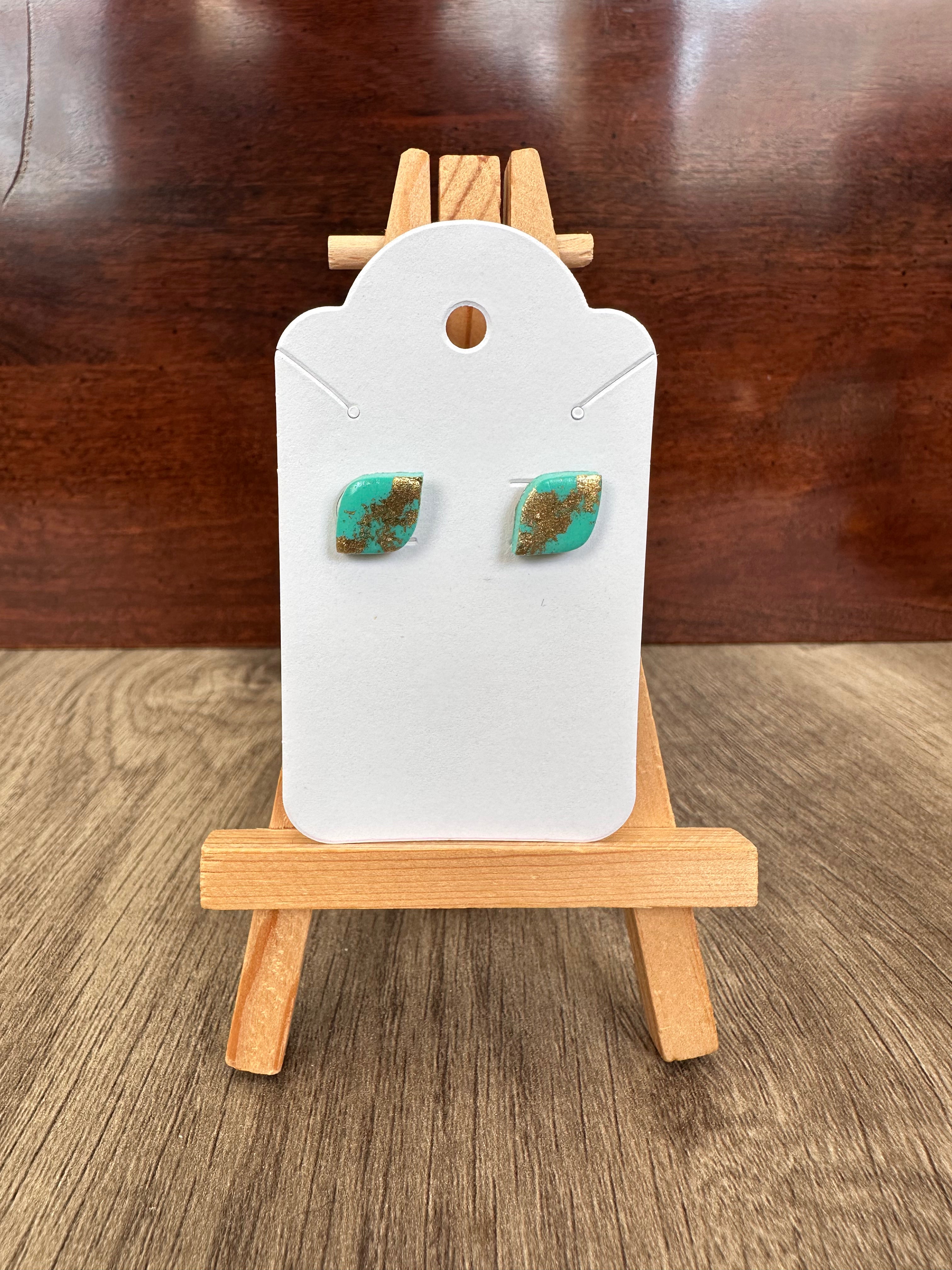 Moroccan Tiles - Polymer Clay Studs