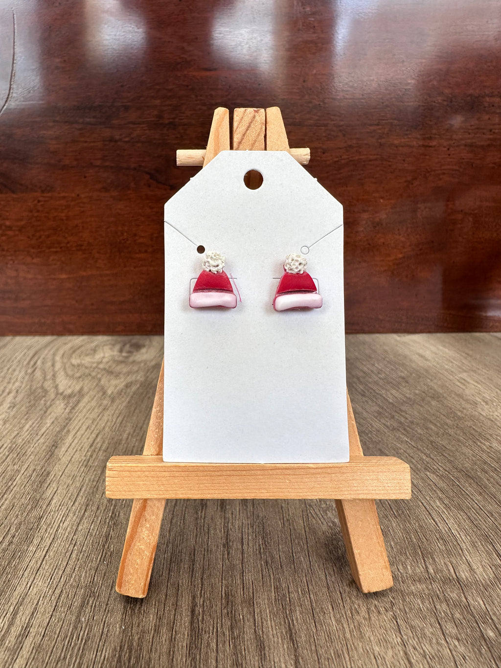 Stocking Caps - Polymer Clay Studs