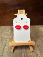 Kiss Lips - Polymer Clay Studs