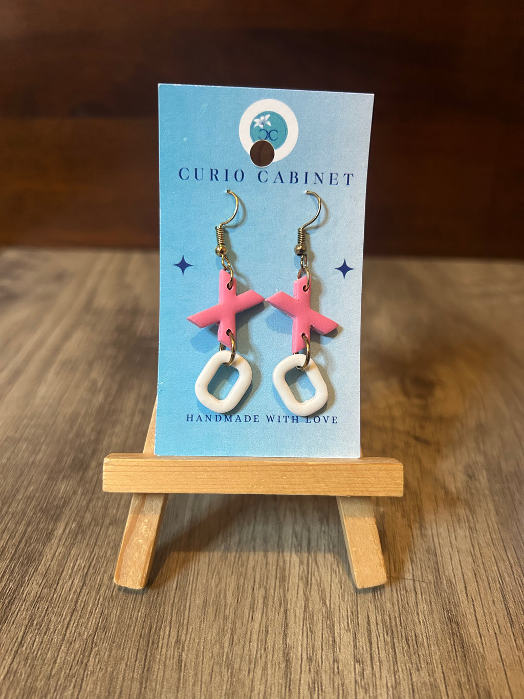 X's & O's - Polymer Clay Earrings