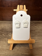R.I.P Tombstones - Polymer Clay Studs