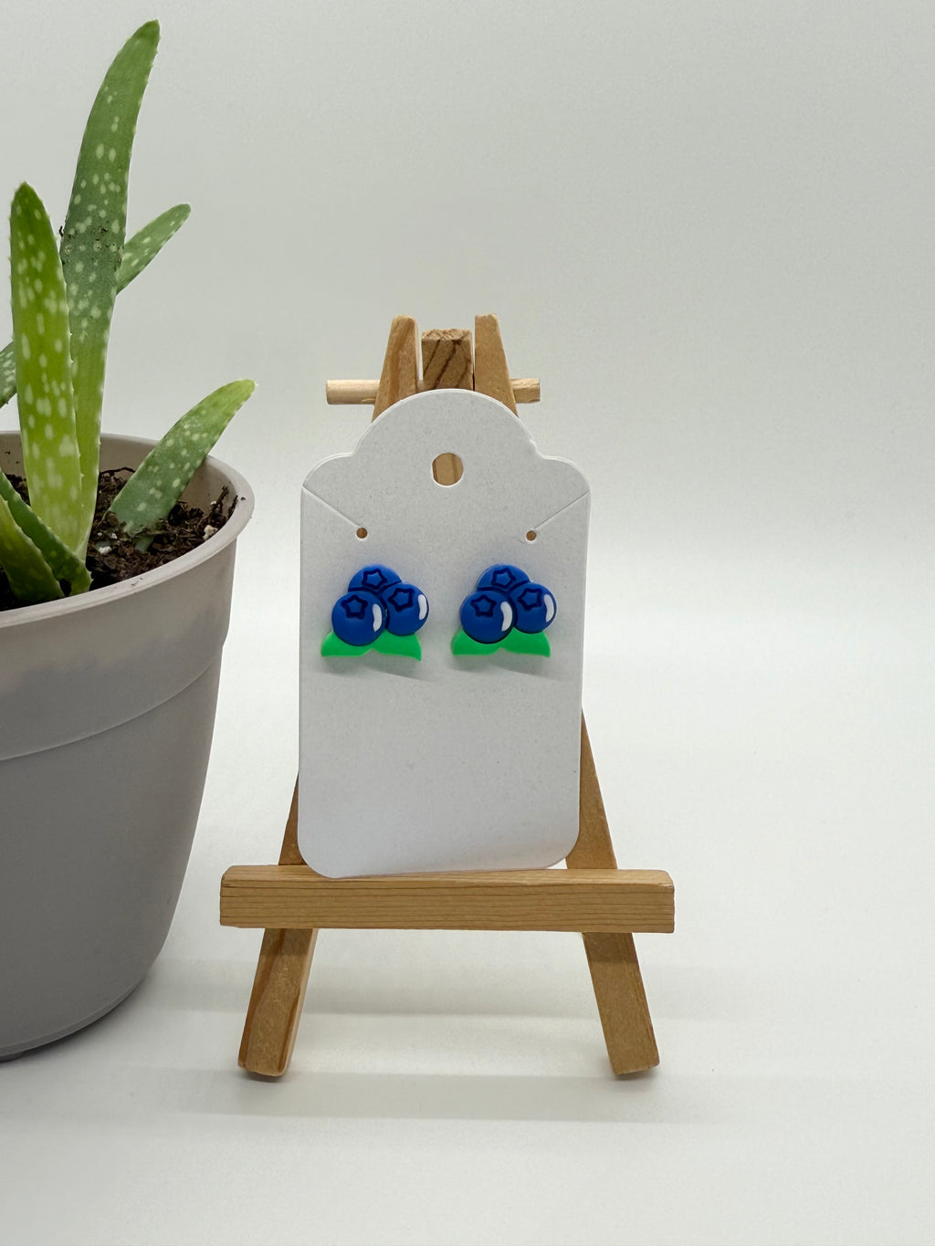 Fun Fruits (Multiple Fruit Options) - Polymer Clay Studs