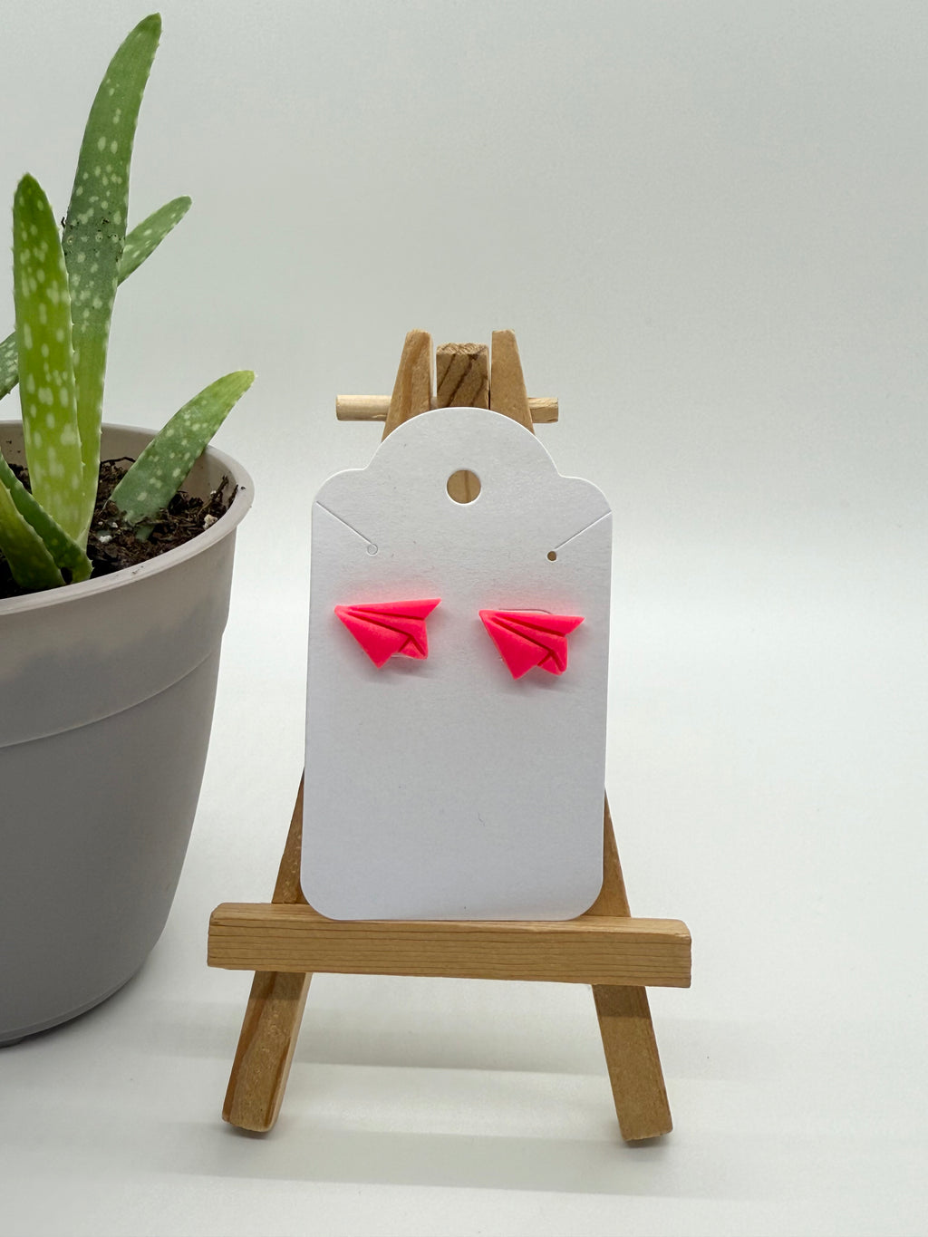 Paper Planes - Polymer Clay Studs