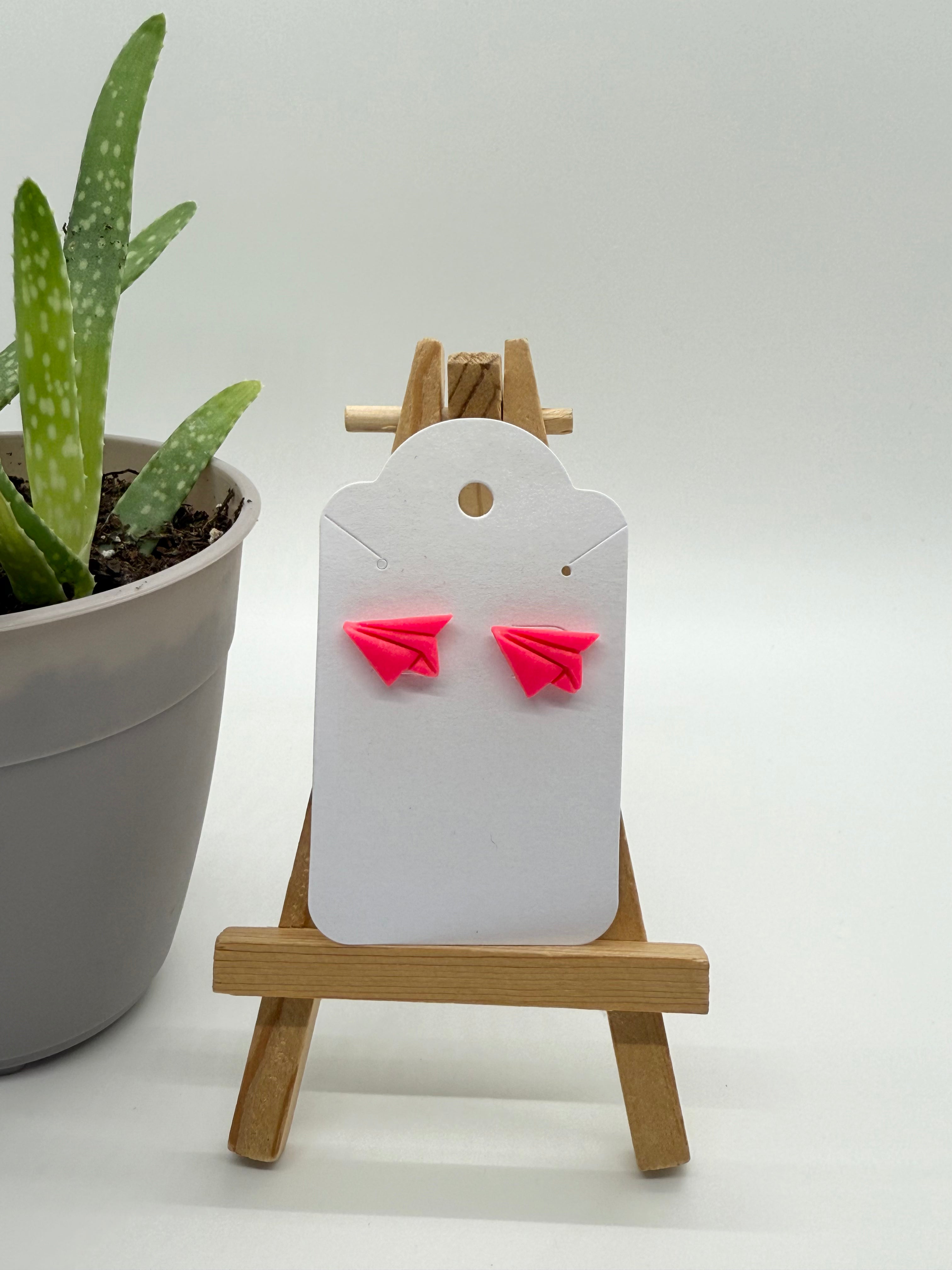 Paper Planes - Polymer Clay Studs