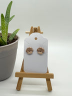 Spotted Mushrooms - Polymer Clay Studs