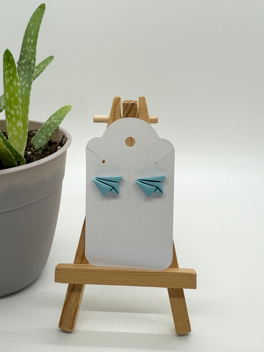 Paper Planes - Polymer Clay Studs
