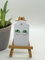 Spotted Mushrooms - Polymer Clay Studs