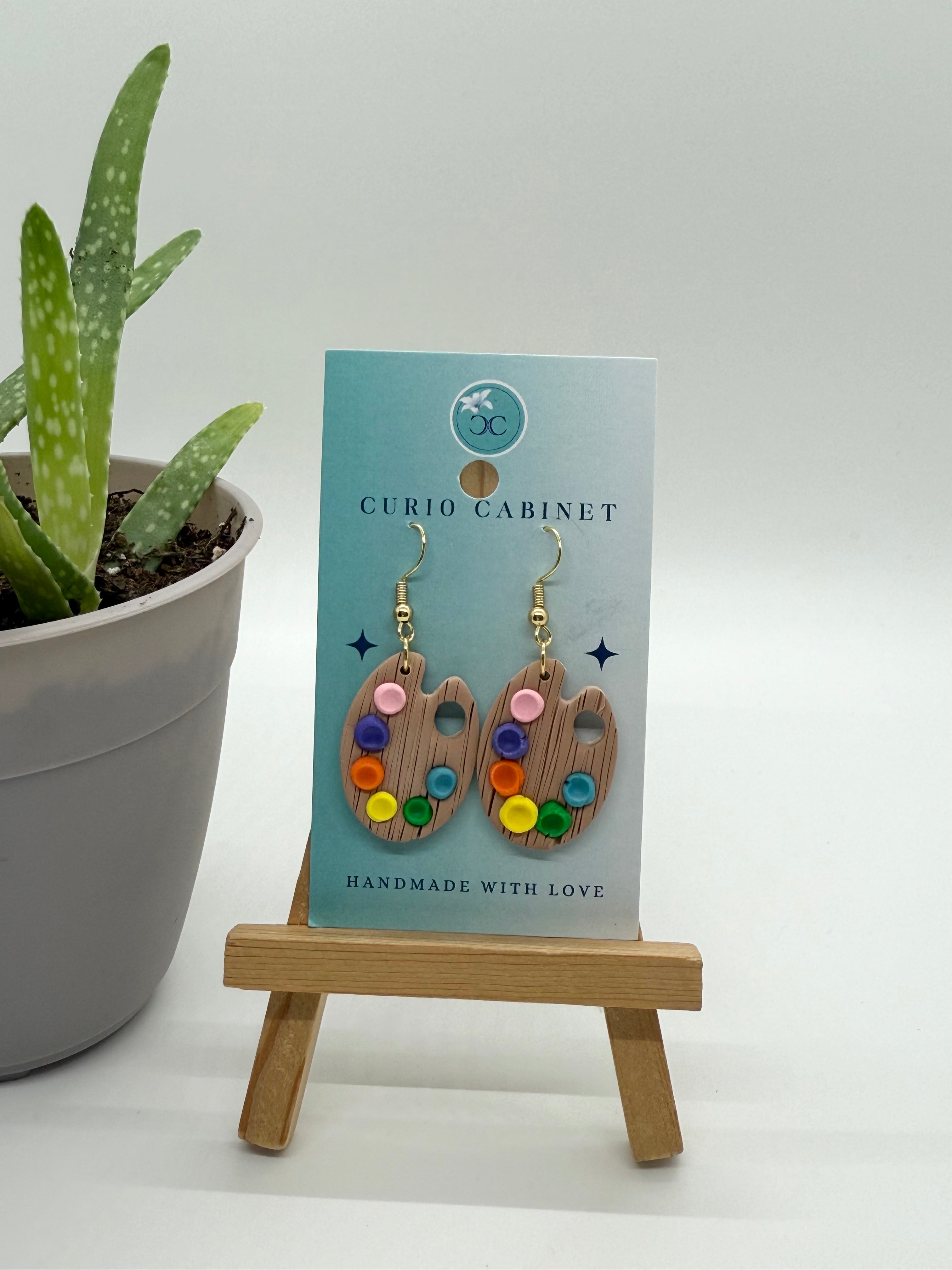 Petite Palettes - Polymer Clay Earrings