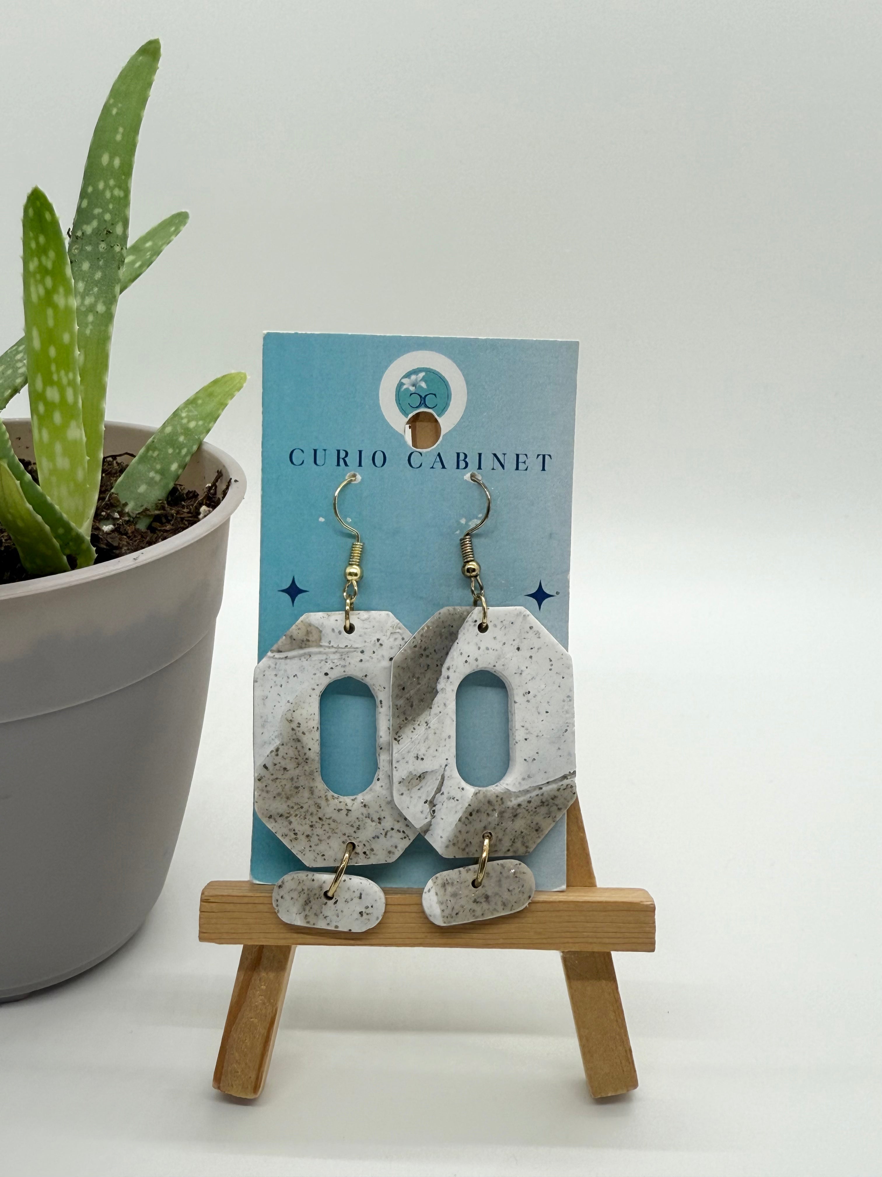 Sandy - Polymer Clay Earrings