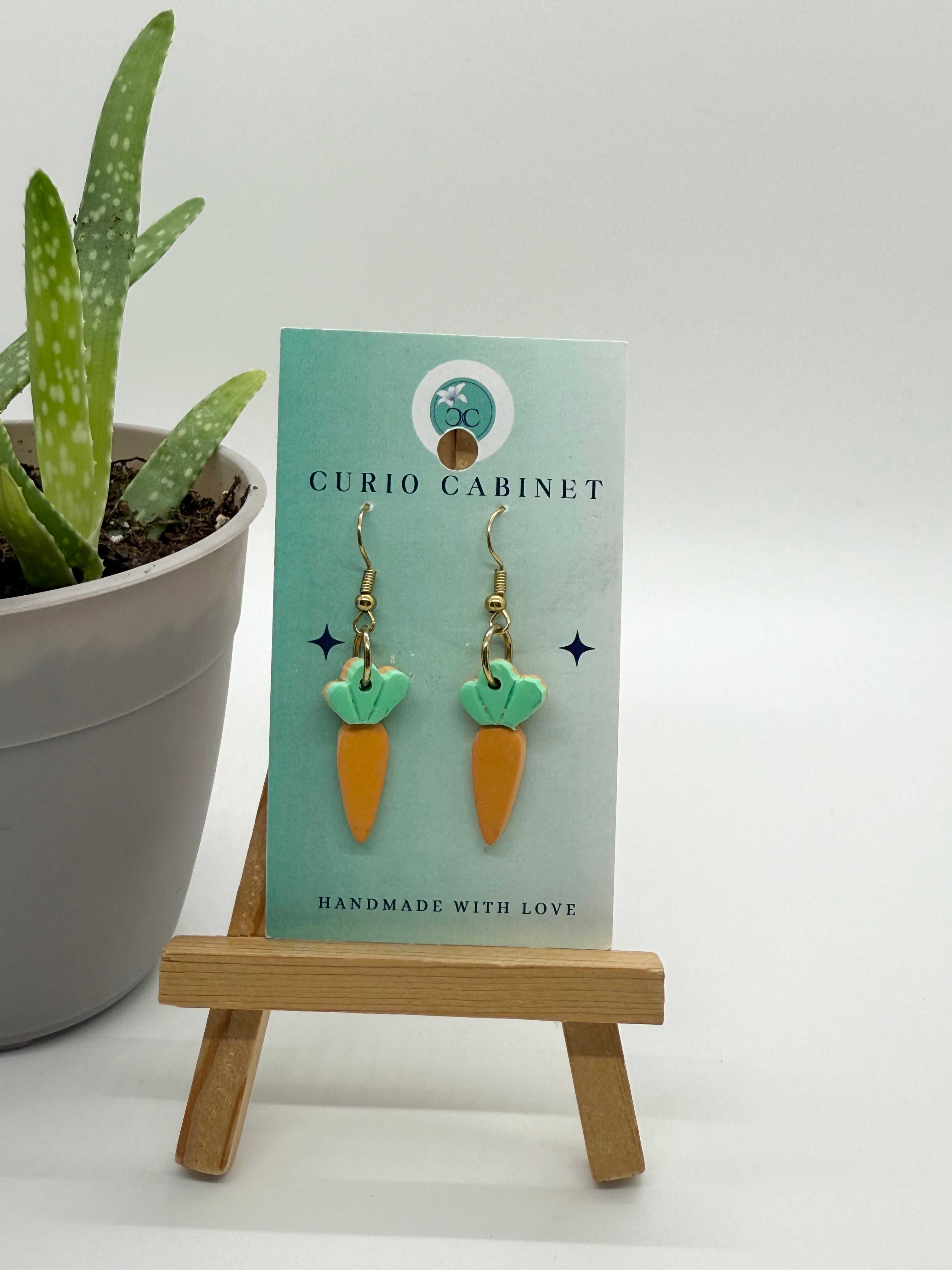 Carrots - Polymer Clay Earrings