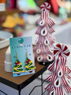 Christmas Trees - Polymer Clay Earrings
