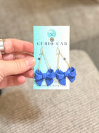 Christmas Bows - Polymer Clay Earrings