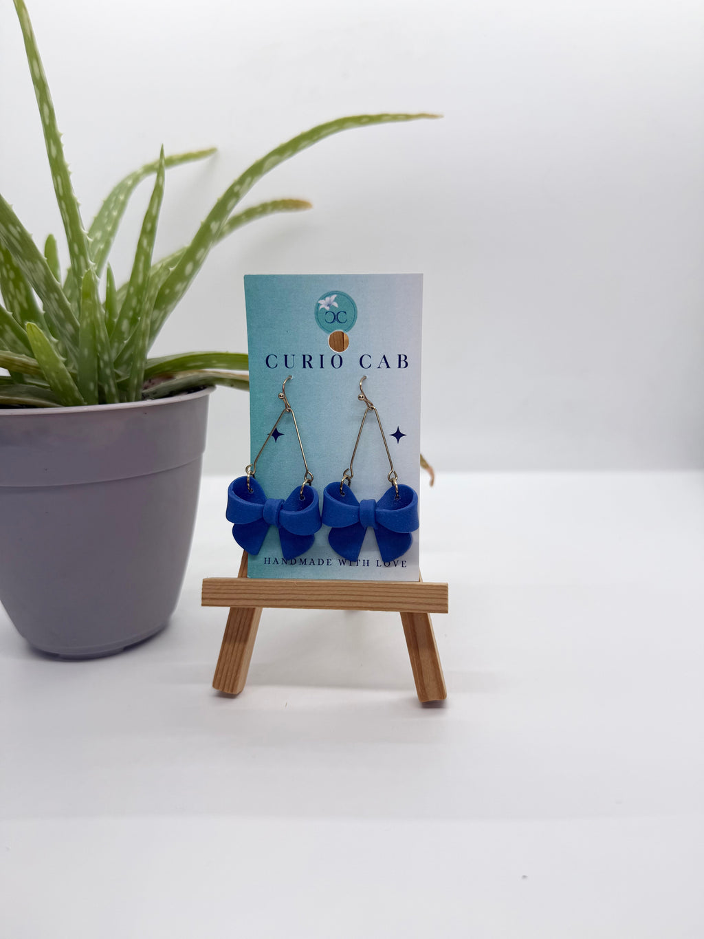 Beautiful Bows - Polymer Clay Earrings