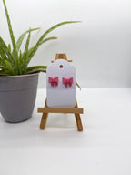 Beautiful Bow Studs - Polymer Clay Studs