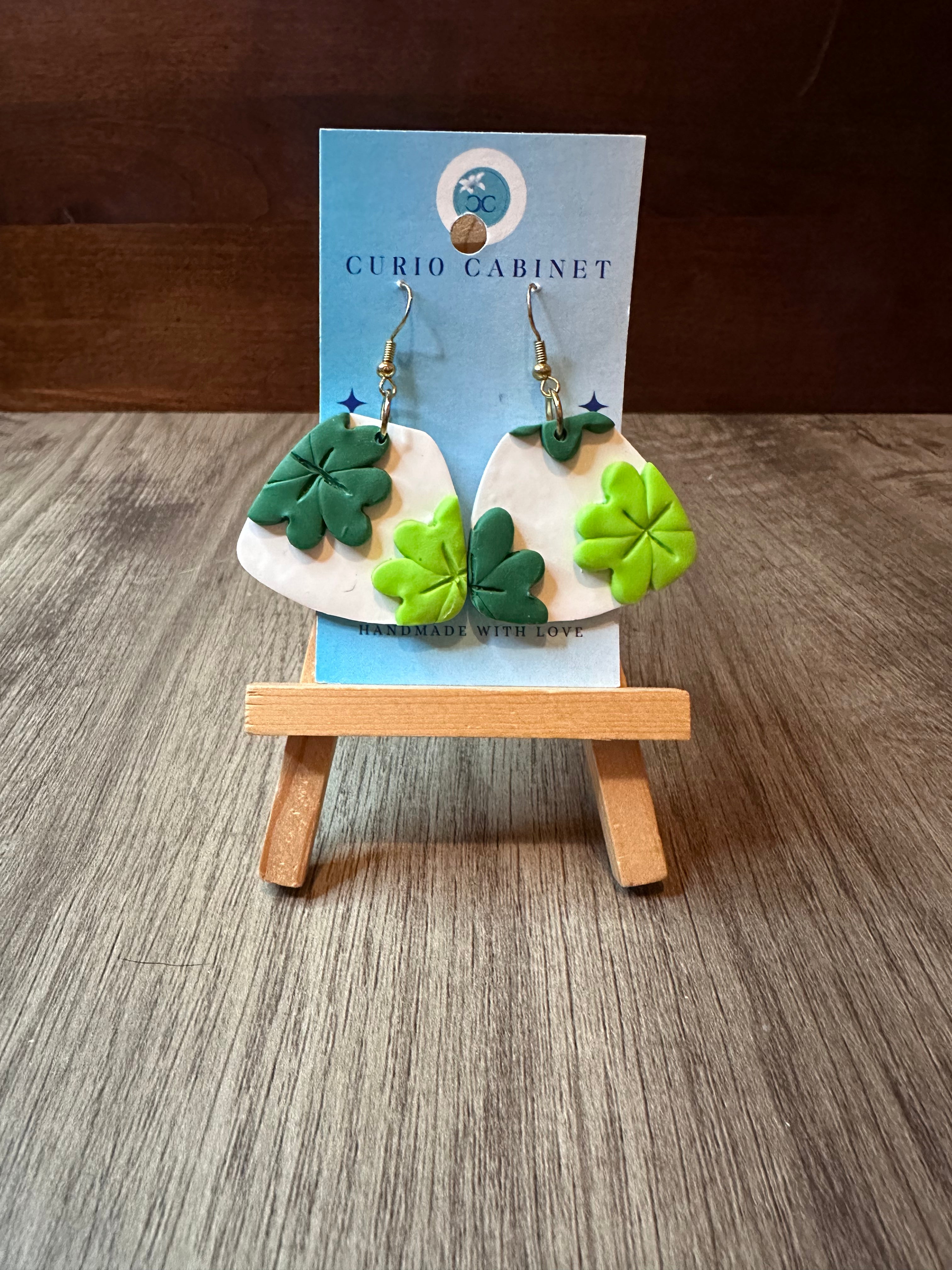 Shamrock Season - Polymer Clay Earrings