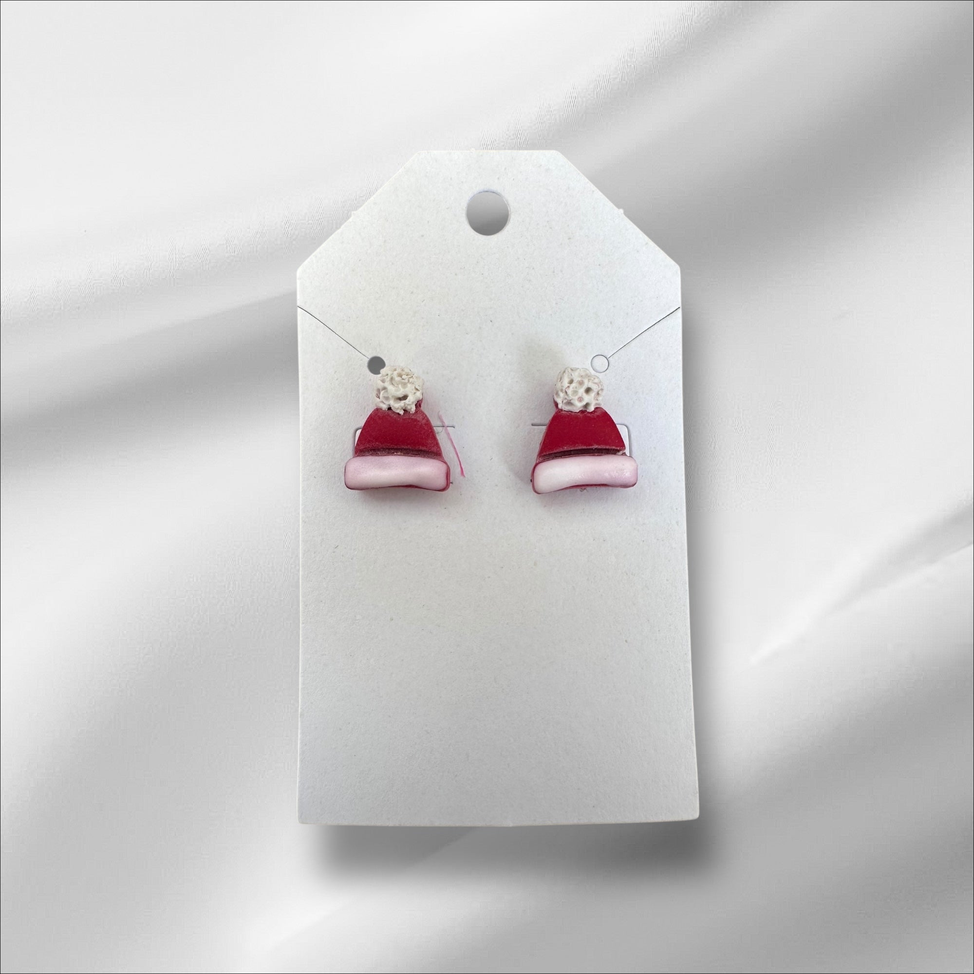 Stocking Caps - Polymer Clay Studs