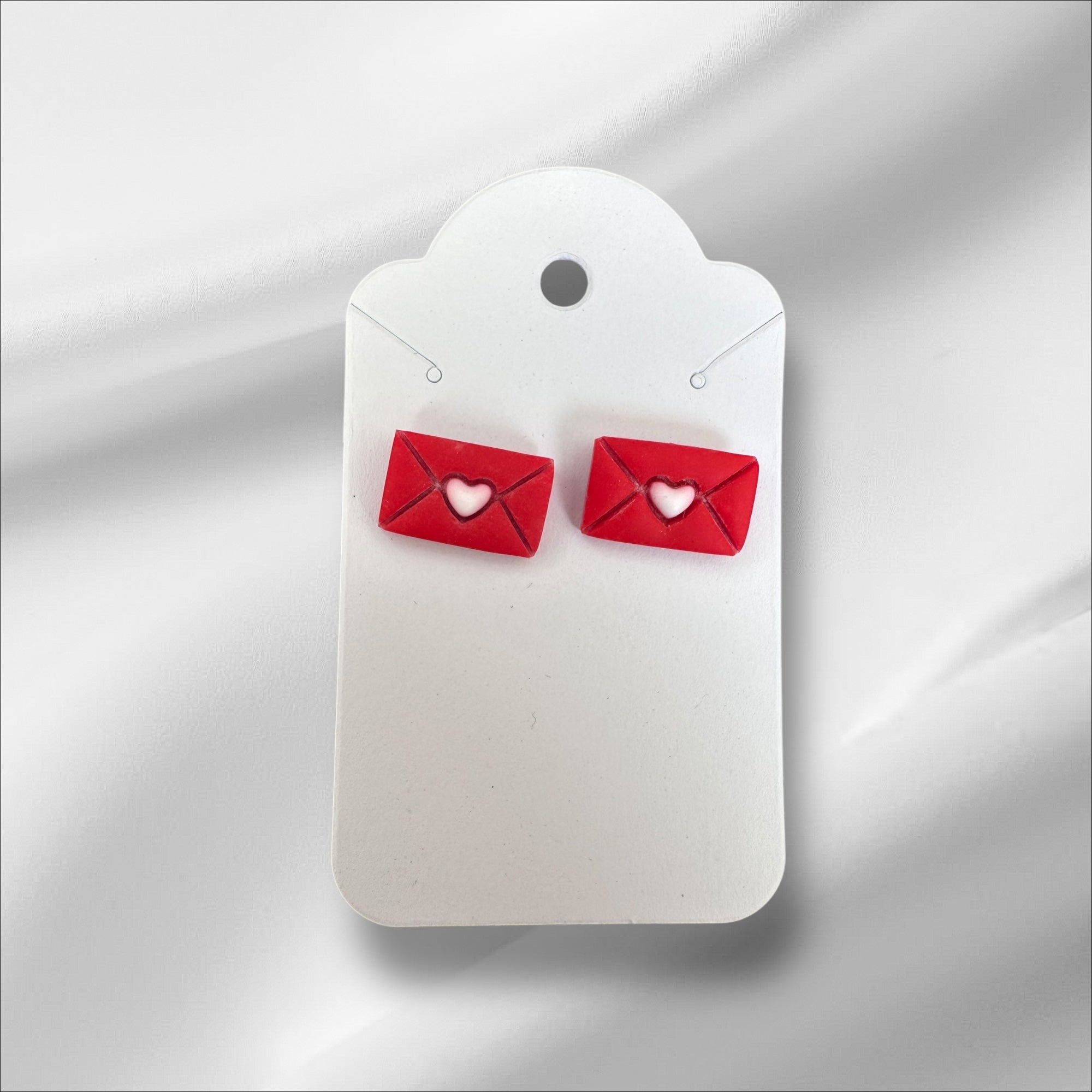 Love Letters - Polymer Clay Studs